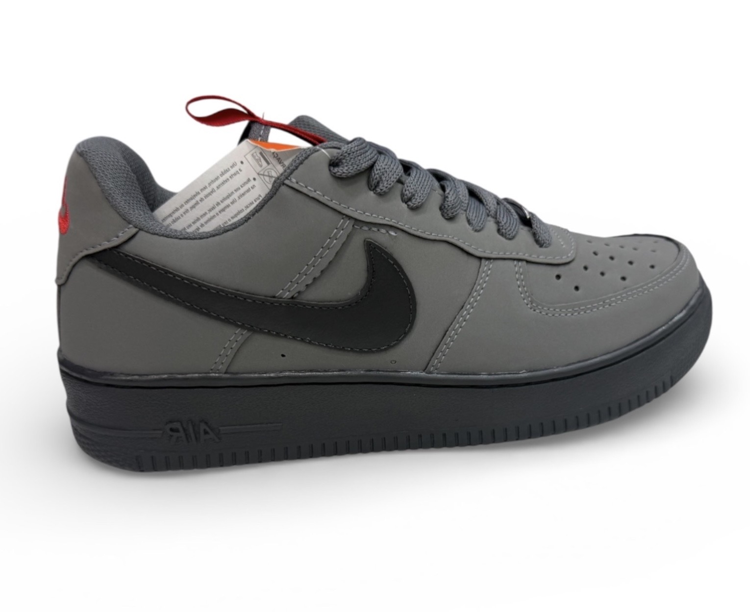 Nike Air Force grafit vermelho
