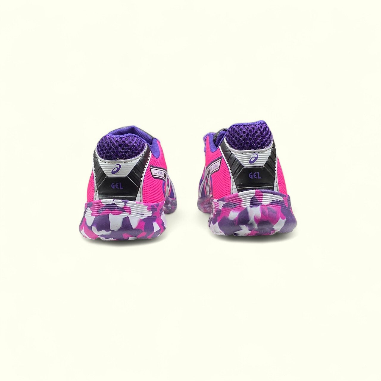 asics gel rosa roxo
