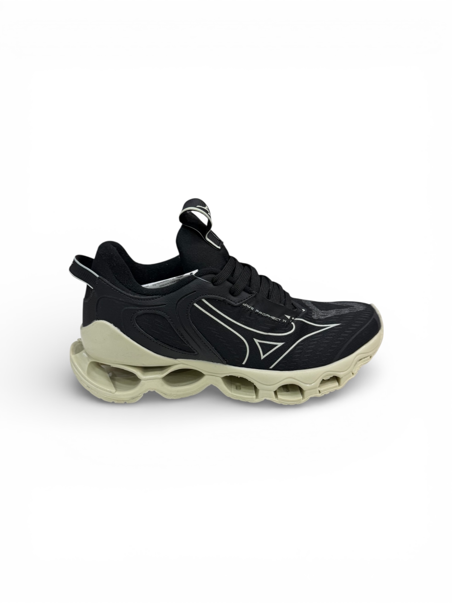 Mizuno 14 ( PRETO BEJE)